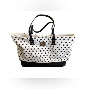 Betsey Johnson Polka Dot Tote